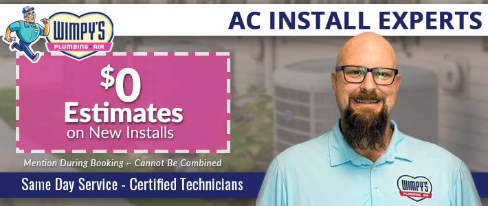 moore__trashed Air Conditioning Installation Wimpy's Plumbing & Air