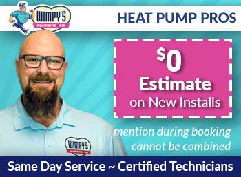 moore__trashed heat pumps Wimpy's Plumbing & Air