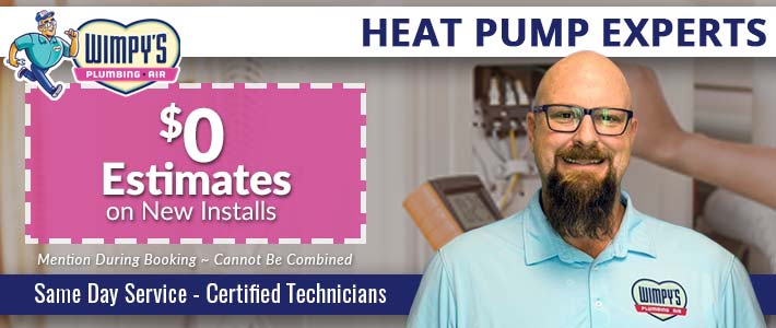 moore__trashed heat pumps Wimpy's Plumbing & Air