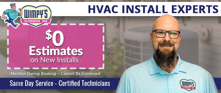 mauldin__trashed HVAC Install Wimpy's Plumbing & Air
